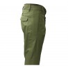 TISSUE' men's trousers green with zip mod TPM00600 G001 100% cotton MADE IN ITALY