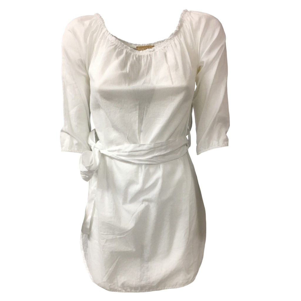 HUMILITY 1949 women's white blouse mod HA6021 100% cotton MADE IN ITALY HUMILITY 1949 women's white blouse mod HA6021 100% cotton MADE IN ITALY
