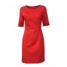 PENNYBLACK women's red dress mod MAQUETTE 96% cotton 4% elastane