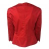 PENNYBLACK giacca donna rosso manica 3/4 mod BAGLIO 96%cotone 4% elastan