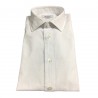 BRANCACCIO camicia uomo manica lunga bianca operata GIO’ BR14501 100% cotone