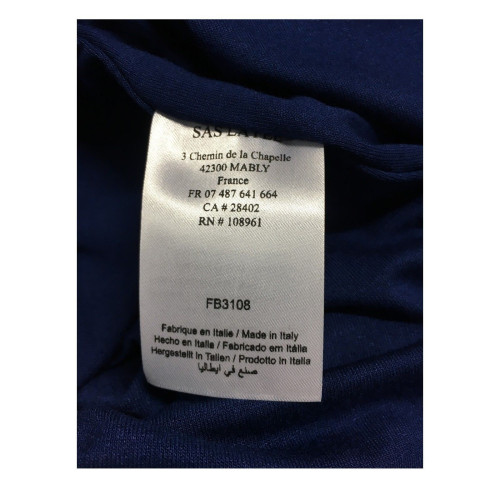 LA FEE MARABOUTEE abito donna pizzo blu chiaro mod FB3108 MADE IN ITALY