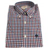 BROOKS BROTHERS camicia uomo manica lunga button-down con taschino mod 942200 linea RES FLEECE