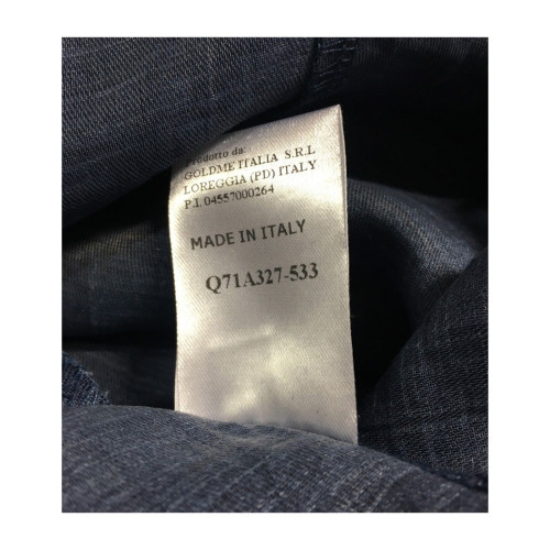 MyLab woman dress avio 90% linen 10% polyester mod Q71A327 Made in Italy