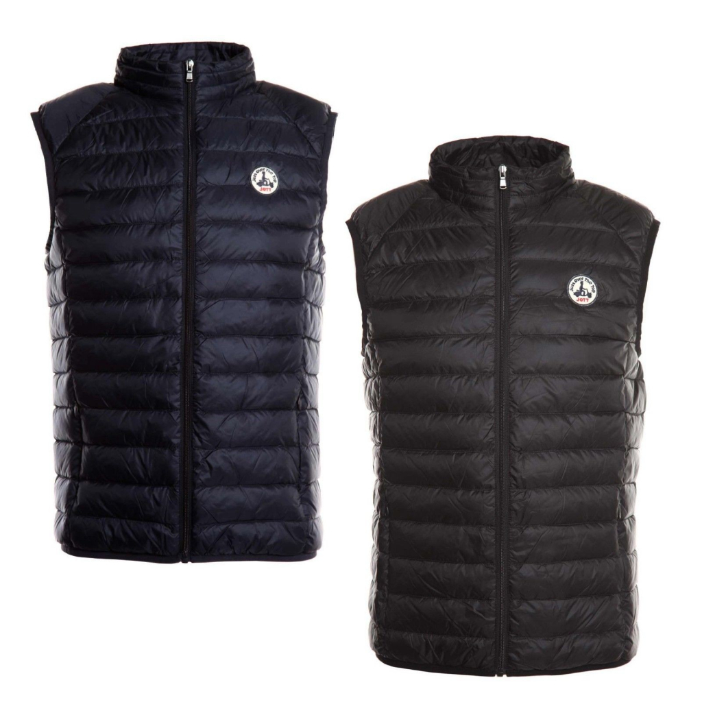 JOTT men's down vest with pocket  90% down 10% feather mod TOM