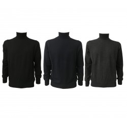 ALPHA STUDIO men's sweater regular fit 100% wool mod AU-6011H