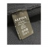 ALPHA STUDIO giacca uomo blu punto stoffa slim fit 100% lana mod AU-6030E