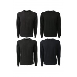 ALPHA STUDIO men's sweater slim 100% wool mod AU-6020C