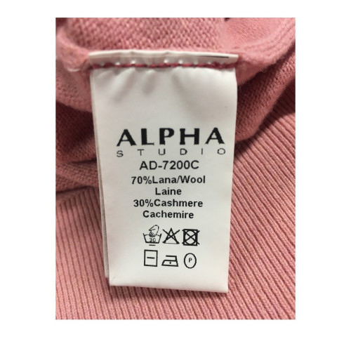 ALPHA STUDIO women's sweater 70% wool 30% cashmere  mod AD-7200C