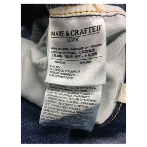 MADE & CRAFTED By LEVI'S men's jeans TACK SLIM 1000146464 05081-0240 100% selvage cotton