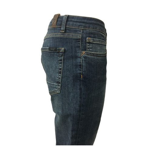 SEVEN7 woman's jeans mod boy-friend RICKY 1448643 VERDETB 98% cotton 2% elastan