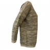 HUMILITY 1949 women's sweater beige melange wool mod HA7006 MADE IN ITALY