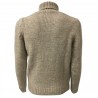 SETTEFILI CASHMERE men's sweater wool high neck mod RA6BUR.BN11 MADE IN ITALY