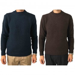 SETTEFILI CASHMERE maglia uomo girocollo lana mod RA6BUH.BN04 MADE IN ITALY