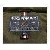 NORWAY 3/4 woman jacket with detachable hood and fur mod THEA 85542