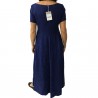 ASPESI woman dress blue 100% cotton mod H611 D307 100% cotton