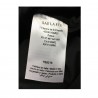 LA FEE MARABOUTEE woman dress black mod FB5216 100% polyester MADE IN ITALY