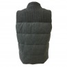 DELLA CIANA man gray down vest 80% wool 20% cashmere art 18494 MADE IN ITALY