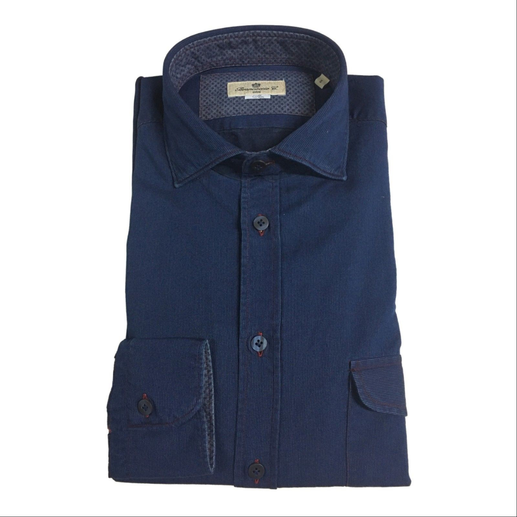 BRANCACCIO man shirt light blue dyed 100% cotton RANGER URBAN 6605 tes UN45202 BRANCACCIO man shirt light blue dyed 100% cotton RANGER URBAN 6605 tes UN45202