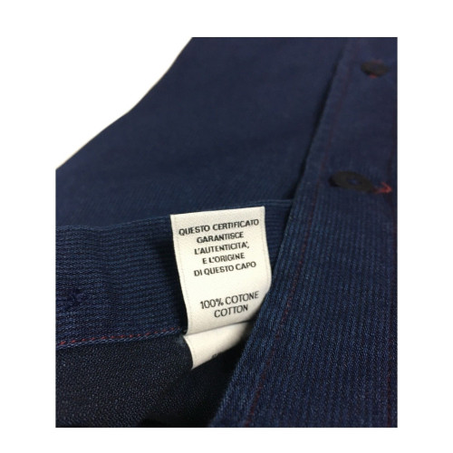 BRANCACCIO man shirt light blue dyed 100% cotton RANGER URBAN 6605 tes UN45202