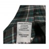 BRANCACCIO camicia uomo quadri nero/grigio mod NICOLA BD GOLD BE52202 100%cotone