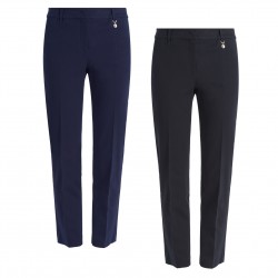 PENNYBLACK pantaloni donna slim in gabardine cotone mod LAMPADA