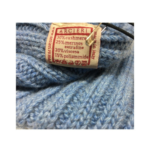 ARCIERI collo uomo mod MOD4MI 50% cashmere 25% merinos MADE IN ITALY