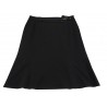 ELENA MIRO' women's skirt black length 78 cm 63% polyester