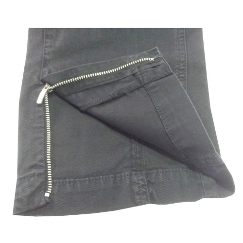 ELENA MIRO' pantalone donna nero cotone invernale vestibilità REGOLARE