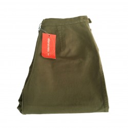 ELENA MIRO' pantalone donna invernale militare elastico vita 39-48 Made in Ita