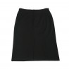 ELENA MIRO' women's skirt black fabric "punto Milano" with zip mod 1814T0815T