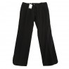 ELENA MIRO' women's trousers black with split 97% cotton 3% elastane