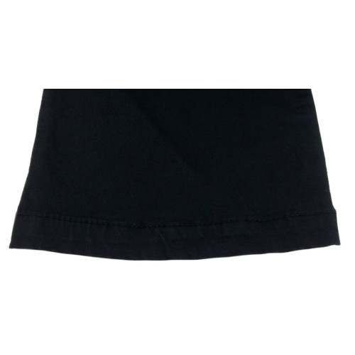 ELENA MIRO' pantalone donna nero con elastico 98% cotone 2% elastan