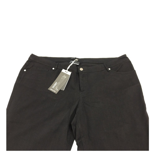 ELENA MIRO' pantalone donna nero jeans mod SKINNY 55 % cotone 42% lyocell 3 % el