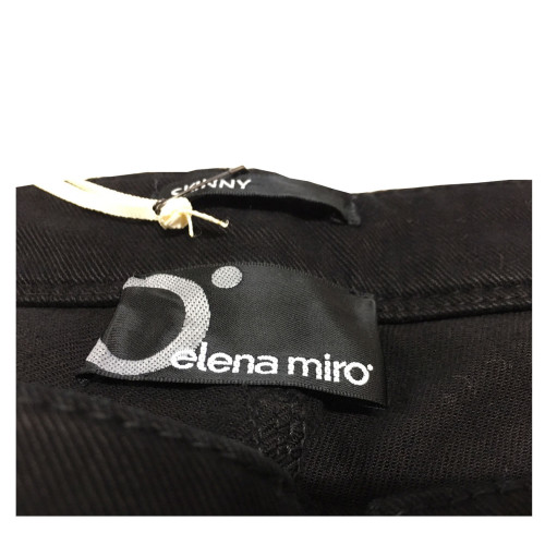 ELENA MIRO' pantalone donna nero jeans mod SKINNY 55 % cotone 42% lyocell 3 % el