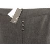 ELENA MIRO' women's skirt anthracite 53% polyester 44% wool 3% elastane