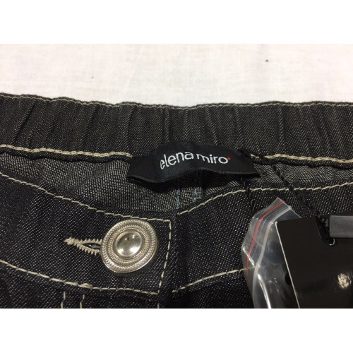 ELENA MIRO' woman trousers black regular fit mod P937F0505J Jeans