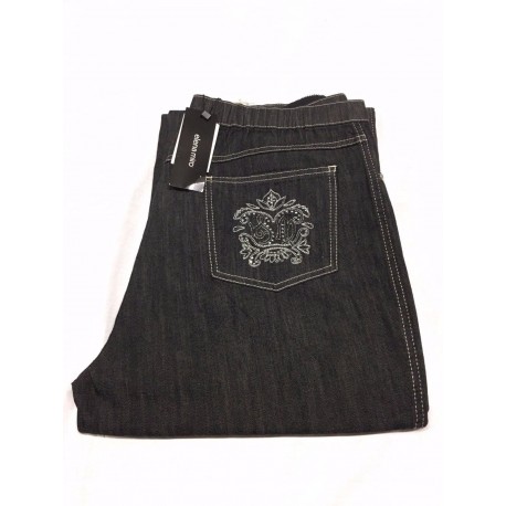 ELENA MIRO' woman trousers black regular fit mod P937F0505J Jeans