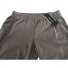 ELENA MIRO' pantalone donna cotone con elastico in vita velluto righe finissime