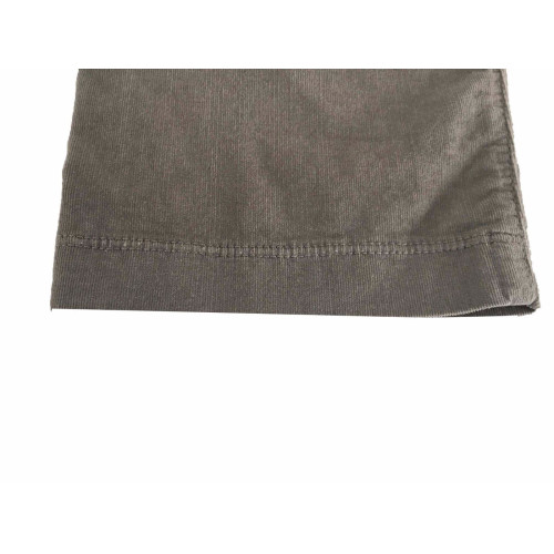 ELENA MIRO' pantalone donna cotone con elastico in vita velluto righe finissime