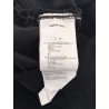 ELENA MIRO' pantalone donna nero cotone velluto a righe con elastico in vita