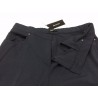 ELENA MIRO' pantalone donna blu con elastico e ricami sulle tasche fondo cm 27.5