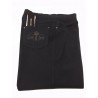 ELENA MIRO' woman trousers blue with embroidery on pocket
