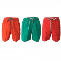 ZEYBRA costume uomo boxer tinta unita mod AUB001 100% poliammide MADE IN ITALY