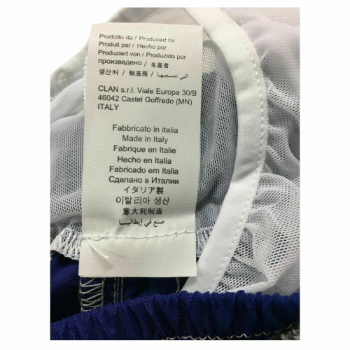 ZEYBRA costume uomo boxer tinta unita 2 mod AUB001 100% poliammide MADE IN ITALY
