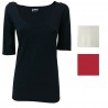 LABO.ART women's t-shirt  mod MARGEAUX JERSEY 94% cotton 6% elastane MADE IN ITALY