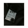 LABO.ART women's sweater black Korean neck mod ONU NEVE 100% cotton MADE IN ITALY