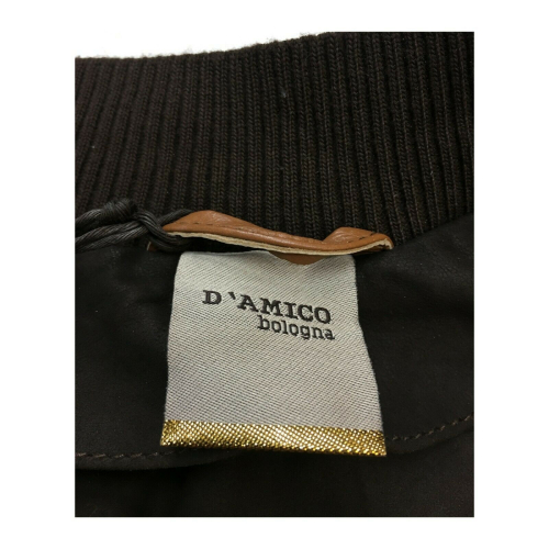 D'AMICO blue man jacket mod NEW AMAN DGU0255 100% leather