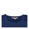 LA FEE MARABOUTEE t-shirt donna bimateriale modal cotone FB7580 MADE IN ITALY