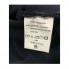 FERRANTE cardigan uomo con zip blu used 100% cotone art 25002 MADE IN ITALY